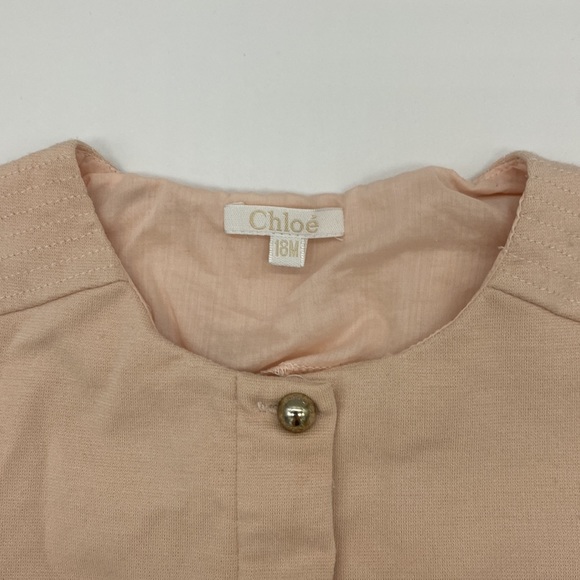Chloe Pale Pink Dress Girls Size 18M - Picture 3 of 8